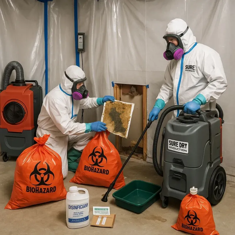 Contaminated Water Handling Protocols process in Abbotsford, WI